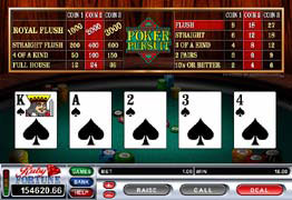 Play Video Poker at Ruby Fortune Online casino